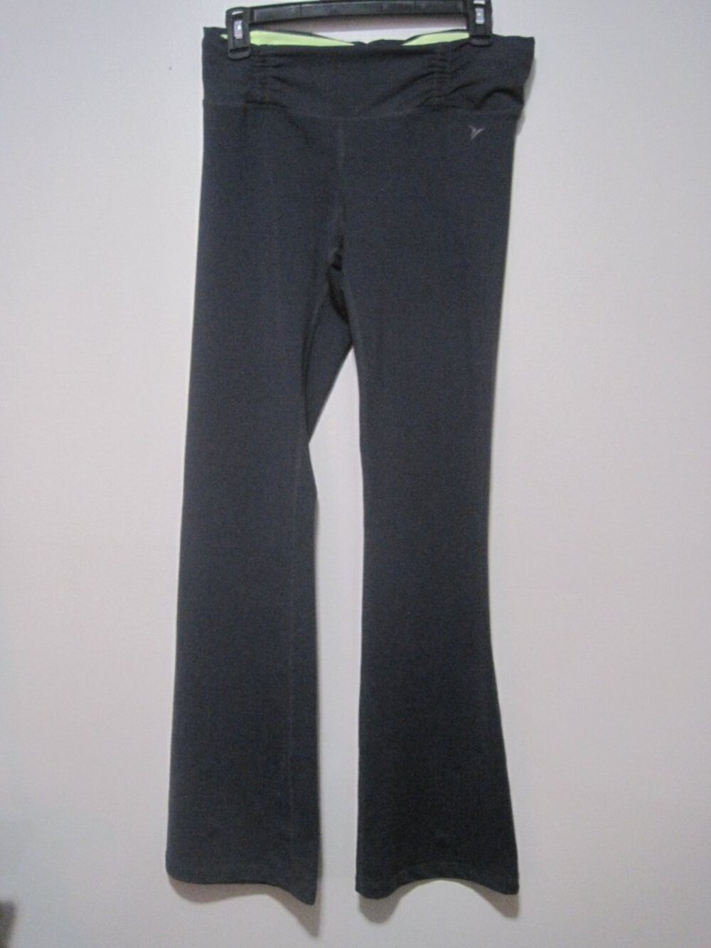 Active by Old Navy Women's Medium Grey Fitted Flare Polyester Leggings Pants
